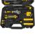 Set scule 48 piese Topmaster cu cutie de depozitare, otel Cr-V