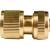 Conector din alama cu stop pentru furtun 1/2 inch Top Garden