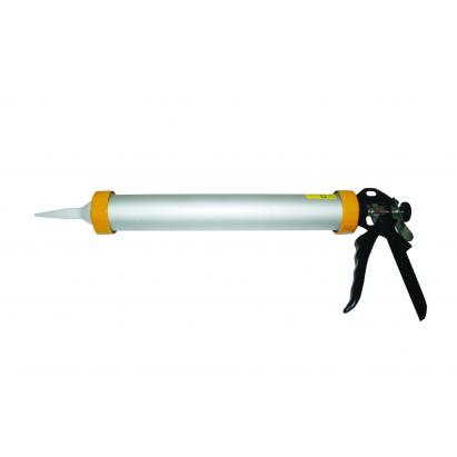 Pistol pentru silicon din aluminiu 375 mm, tip tub, Top Strong