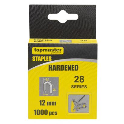 Set 1000 capse U 12 mm din otel calit pentru cabluri, Top Master Pro