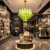 Candelabru din cristal verde VERDANT Magno, 7xE14, D60 cm, reglabil