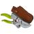 Foarfeca de gradina Gardex Classic 200 mm cu teaca din piele