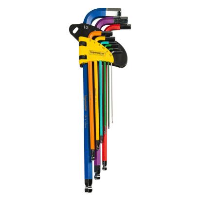 Set 9 chei imbus cu bila extra lungi 1.5-10 mm Top Master Pro