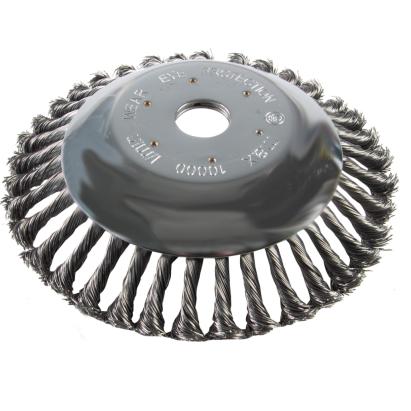 Perie de sârmă pentru motocoasă 200 mm, alezaj 25,4 mm