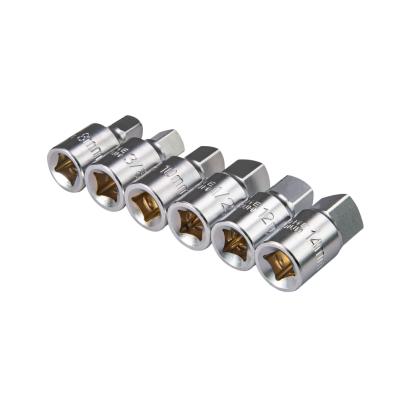 Set biți tubulari hexagonali 3/8, 6 piese, 6-14 mm, TMP