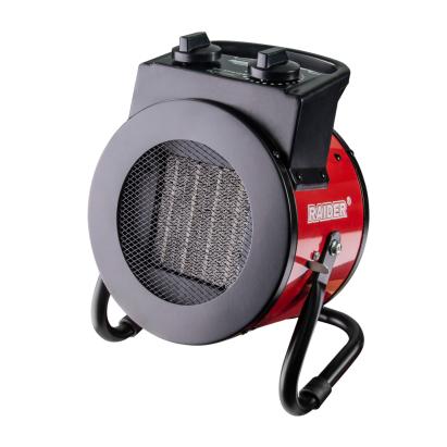 Aerotermă electrică ceramică 2kW Raider RD-EFH10 pentru atelier și garaj