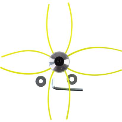 Cap universal pentru motocoase,  din aluminiu, 8 RD