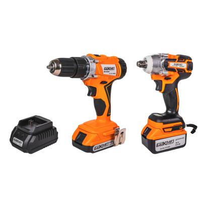 Bormasina percutie si cheie brushless 18V 4A 2Ah BK-CDIBIW3