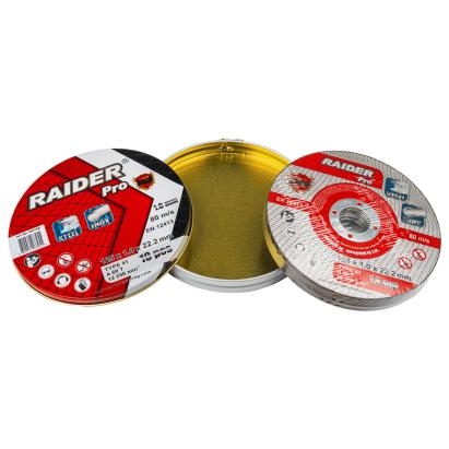 Set 10 discuri taiat metal 125х1mm A60T Inox RDP