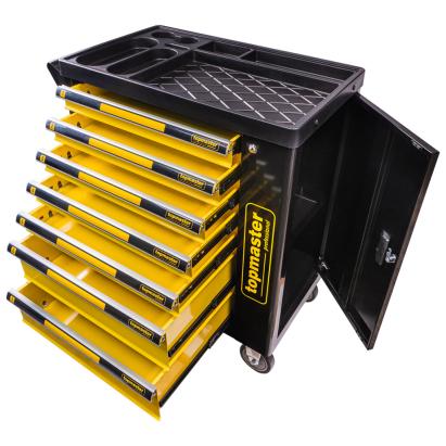 Dulap pentru scule cu 7 sertare si roti, Top Master Pro TMP