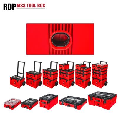 Sistem modular de depozitare cu roți IP65 556x1120x424 mm Raider Pro RDP-MSS7