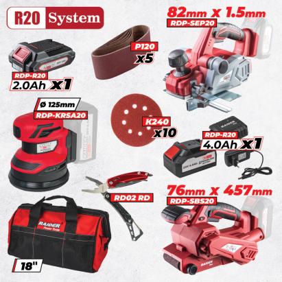 R20 Set 3 Masini 2Ah 4Ah + 4 RDP-BXS11