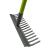 Greblă de grădină cu 16 dinți și mâner din fibră de sticlă GX