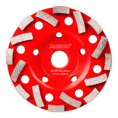 Disc diamantat pentru slefuit 125x22.2mm LL type
