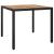 Set mobilier de grădină cu perne, 3 piese, negru, poliratan GartenMobel Dekor