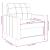 Set de canapele cu perne, 3 piese, maro, catifea GartenMobel Dekor