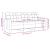 Set de canapele cu perne, 4 piese, maro, catifea GartenMobel Dekor