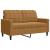 Set de canapele cu perne/rulouri, 3 piese, maro, catifea GartenMobel Dekor