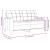 Set de canapele cu perne/rulouri, 3 piese, maro, catifea GartenMobel Dekor