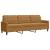 Set de canapele cu perne/rulouri, 4 piese, maro, catifea GartenMobel Dekor