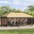 Pavilion cu panouri laterale 6 x 3 m Crem Poliester și oțel 190 GartenMobel Dekor