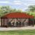 Pavilion cu panouri laterale 6 x 3 m Terracota GartenMobel Dekor