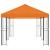 Pavilion cu panouri laterale 6 x 3 m Portocaliu GartenMobel Dekor