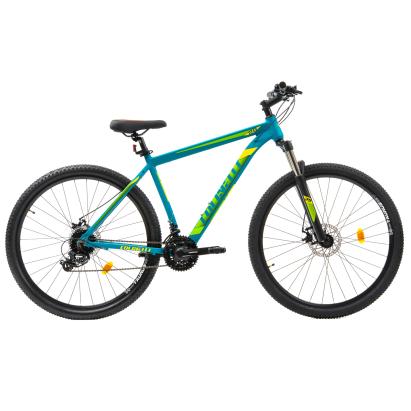 Bicicletă MTB Colinelli COL25, 29 inch, mărimea M, aluminiu, 24 viteze, verde
