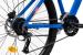 Bicicletă MTB Terrana 2727 27.5 inch, cadru aluminiu, mărimea S, albastru