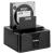 Docking station HDD SSD USB 3.0 Rebel, stație duală pentru 2 unități
