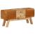 Bancă Bok maro, 107 cm, piele naturală capră / lemn masiv mango GartenMobel Dekor