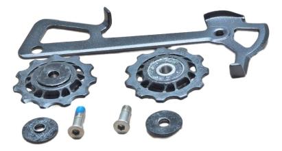 Kit patina lungă schimbător spate SRAM X9 2010, argintiu, cu role