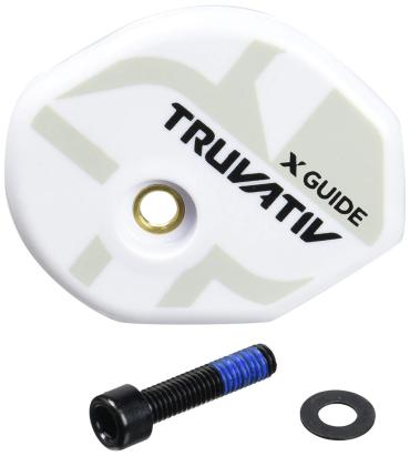 Kit ghidaj lant inferior SRAM X-Guide 2x10, alb, pentru bicicleta