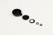 Buton reglaj aer Dual Position pentru RockShox Revelation 2011-2012, negru