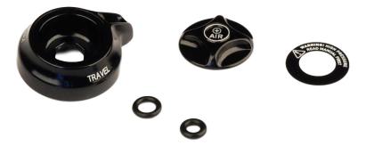 Buton reglaj aer Dual Position pentru RockShox Revelation 2011-2012, negru