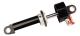 Amortizor RockShox cu reglaj din ghidon, 165 mm, negru