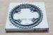 Foaie angrenaj MTB S1 104 BCD, 44T, aluminiu, negru