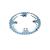 Foaie angrenaj MTB S1 104 BCD, 44T, aluminiu, negru