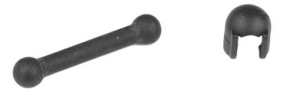 Kit pushrod si cuplaj maneta frana Avid Elixir, negru