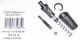 Kit intern manetă frână RockShox E5 Via GT, negru