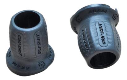 Set protecții manete SRAM Grip Cover, negru, pentru schimbătoare