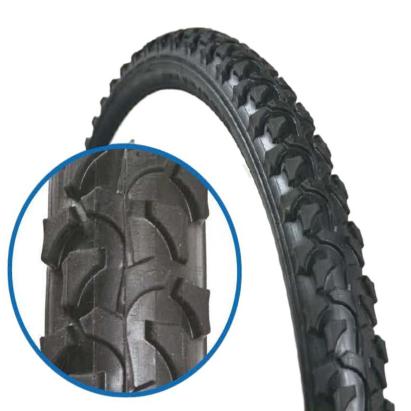 Anvelopa bicicleta Colinelli 14 x 1.95 inch offroad, neagra