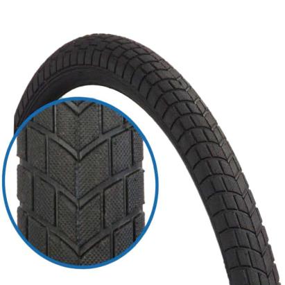 Anvelopa bicicleta Colinelli ZY-032 16 x 1.95 inch, negru, oras/sosea