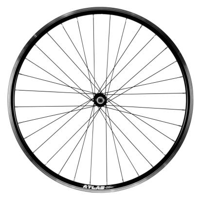 Roata fata bicicleta 28 inch Cerurim, 32H, butuc Quando KT-A15F, negru