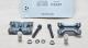 Kit de prindere Post Double Clamp SRAM, gri, pentru montaj sigur