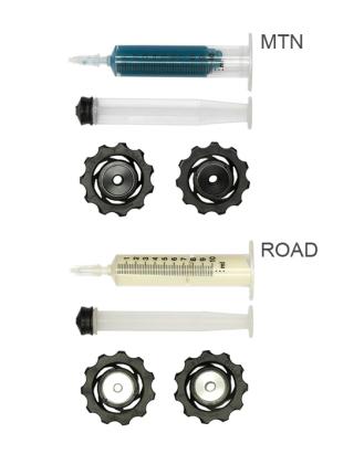 Set rotite schimbator spate SRAM 11T cu rulmenti ceramici, negru