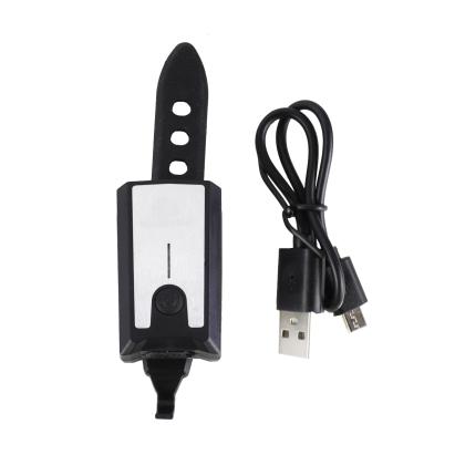 Far fata bicicleta FalconEye 3W, reincarcabil USB, negru