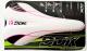 Șa bicicletă MTB/Road DDK 5407 alb/roz, confortabilă, 262 x 142 mm