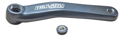 Braț stâng pedalier Truvativ E4XX Isoflow 175 mm, gri