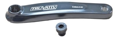 Brat stâng pedalier Truvativ Blaze Howitzer 175 mm, negru